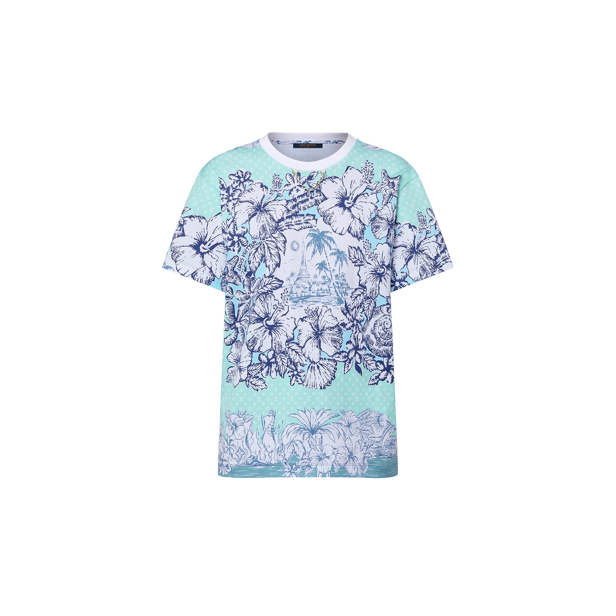 Tropical Floral Print T-Shirt - Ready to Wear | LOUIS VUITTON